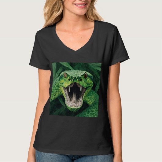 Primal Power 008 – Schlange T-Shirt (Vorderseite)