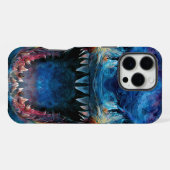 Primal Power 011 – Megalodon iPhone Hülle (Rückseite (Horizontal))