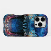 Primal Power 011 – Megalodon iPhone Hülle (Rückseite (Horizontal))