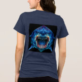 Primal Power 011 – Megalodon Tri-Blend Shirt (Rückseite)