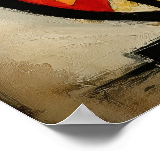 Primal Signal — The Fox Poster (Ecke)