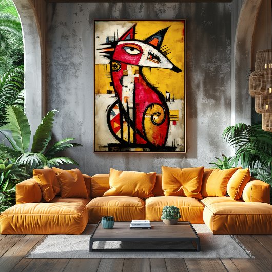 Primal Signal — The Fox Poster