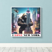 " PRIMALE POSSESSION " LEINWANDDRUCK (Insitu (Holzboden))