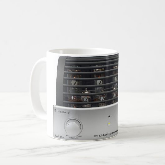 PrimaLuna EVO 100 Tube Integrierter Verstärker Kaffeetasse (Vorderseite Links)