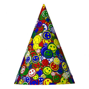 Primär glückliche Gesichtshaut, RED-PARTY-HATS Partyhütchen