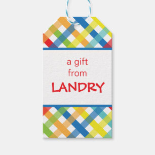 Primär-Risken Kreuz-Personalisierte Geschenkmarke Geschenkanhänger