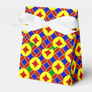 PrimärCircles-7-GASTGESCHENK BOX, Zelt-Stil Geschenkschachtel