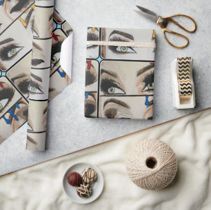 "Primäre Bedeutung" Gemälde auf einem Geschenkpapier