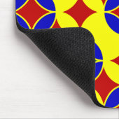 Primäre Circles-03-COMPUTER-MOUSEPAD Mousepad (Ecke)