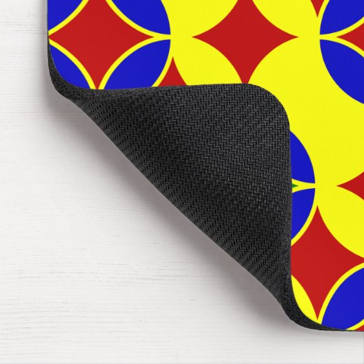 Primäre Circles-03-COMPUTER-MOUSEPAD Mousepad (Ecke)