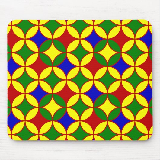 Primäre Circles-06-COMPUTER-MOUSEPAD Mousepad (Vorne)