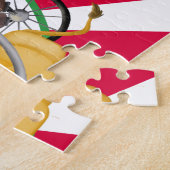 Primäre Farben des Niedlichen Zirkus Puzzle (Seite)