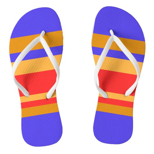 Primäre Farben Flip Flops Duschvorhänge Badesandalen (Fußbett)