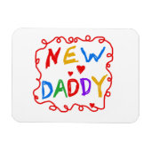 Primäre Farben - Geschenke von New Daddy Magnet (Horizontal)