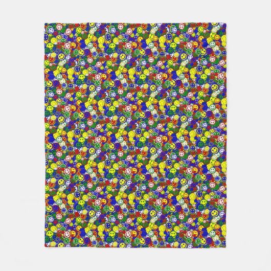 Primäre Gesichtsperlen, BLUE-FLEECE BLANKET m Fleecedecke (Vorderseite)