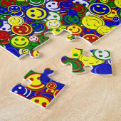 Primäre Gesichtsperlen, BLUE-JIGSAW PUZZLE (Seite)