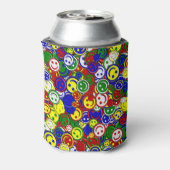 Primäre Gesichtsperlen, RED-CAN-COOLER Dosenkühler (Kanne Rückseite)
