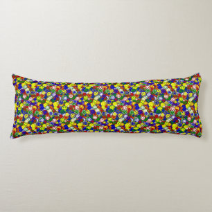 Primäre Gesichtsperlen, ROTE KÖRPERPILLOW Seitenschläferkissen