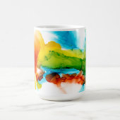 Primäre Hülle - Wasserfarben Kaffeetasse (Mittel)