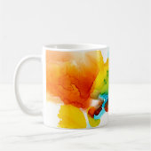 Primäre Hülle - Wasserfarben Kaffeetasse (Links)