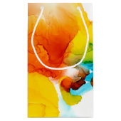 Primäre Hülle - Wasserfarben Kleine Geschenktüte (Rückseite)