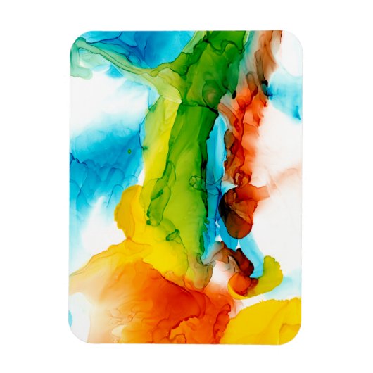 Primäre Hülle - Wasserfarben Magnet (Vertikal)