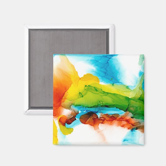 Primäre Hülle - Wasserfarben Magnet (Vorderseite/Rückseite)