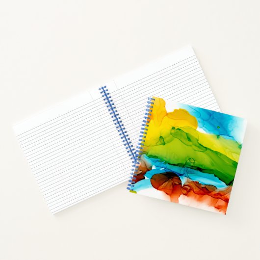 Primäre Hülle - Wasserfarben Notizblock (Innenseite)