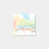 Primäre Hülle - Wasserfarben Post-it Klebezettel (Vorderseite)