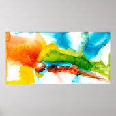 Primäre Hülle - Wasserfarben Poster (Vorne)