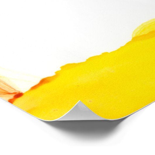 Primäre Hülle - Wasserfarben Poster (Ecke)