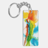 Primäre Hülle - Wasserfarben Schlüsselanhänger (Vorderseite links)