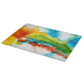 Primäre Hülle - Wasserfarben Schneidebrett (Ecke)