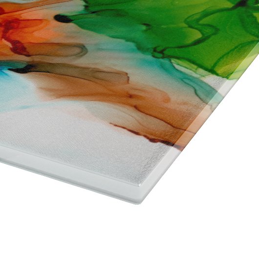 Primäre Hülle - Wasserfarben Schneidebrett (Ecke)