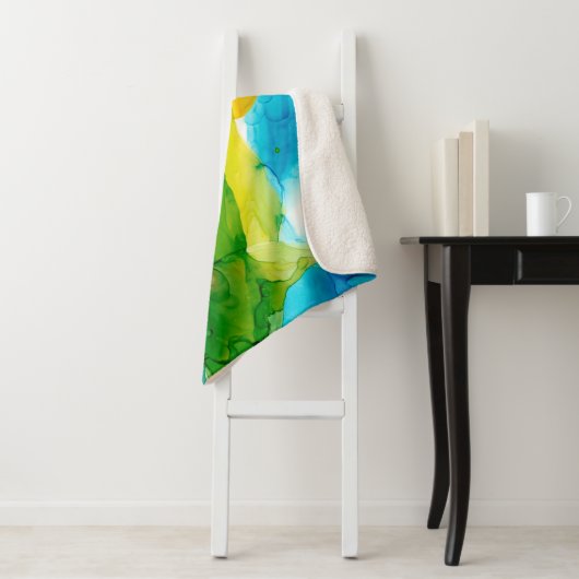 Primäre Hülle - Wasserfarben Sherpadecke (Beispiel)