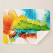 Primäre Hülle - Wasserfarben Sherpadecke (Vorderseite (Horizontal))