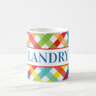 Primäre Kreuzrisen personalisierter Mug Kaffeetasse