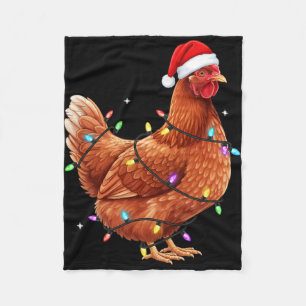 Primäre Nische Huhn, mein Lieblingshuhn verheddert Fleecedecke