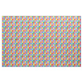 Primäre Regenbogenfarben Kids Geometrisches Muster Stoff (Yard (91,4 cm))