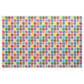 Primäre Regenbogenfarben Kids Geometrisches Muster Stoff (Fat Quarter (45,7 x 55,9 cm))