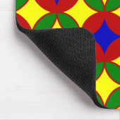 Primäre Runden-02-COMPUTER-MOUSEPAD Mousepad (Ecke)