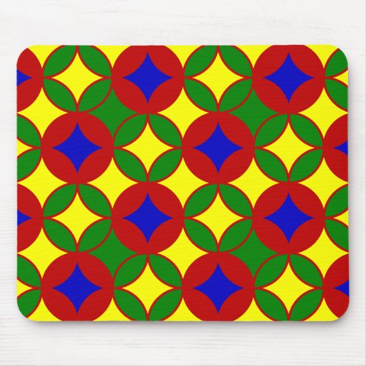 Primäre Runden-02-COMPUTER-MOUSEPAD Mousepad (Vorne)