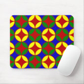 Primäre Runden-04-COMPUTER-MOUSEPAD Mousepad (Mit Mouse)