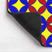 Primäre Runden-08-COMPUTER-MOUSEPAD Mousepad (Ecke)