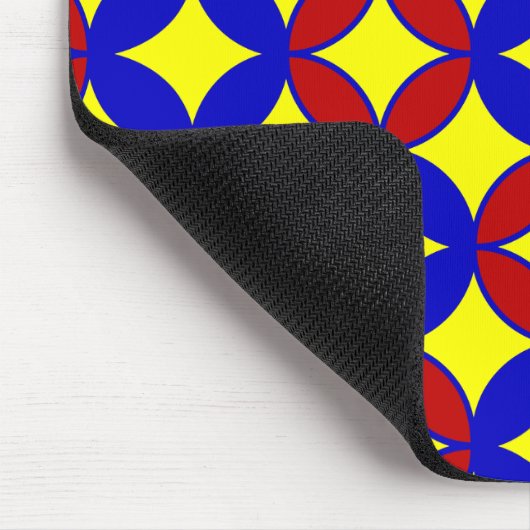 Primäre Runden-08-COMPUTER-MOUSEPAD Mousepad (Ecke)