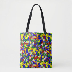 Primärer BLAUE-ALLOVER-BEUTEL-BAG Tasche