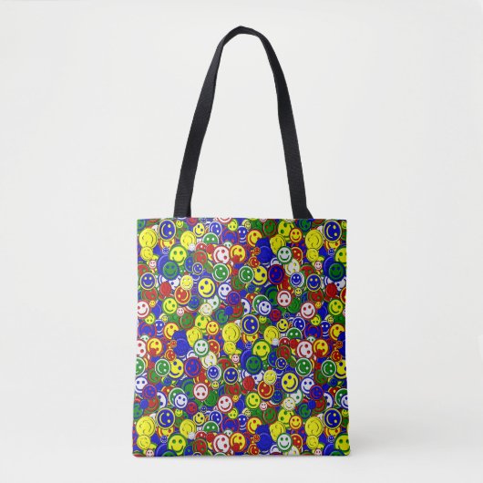 Primärer BLAUE-ALLOVER-BEUTEL-BAG Tasche (Vorderseite)