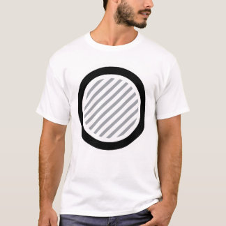 Primärer gefüllter Kreis – Minimalistische Form T-Shirt