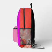 Primärer Name des Farbblocks Bedruckter Rucksack (Rechts)