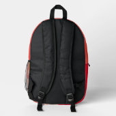 Primärer Name des Farbblocks Bedruckter Rucksack (Rückseite)